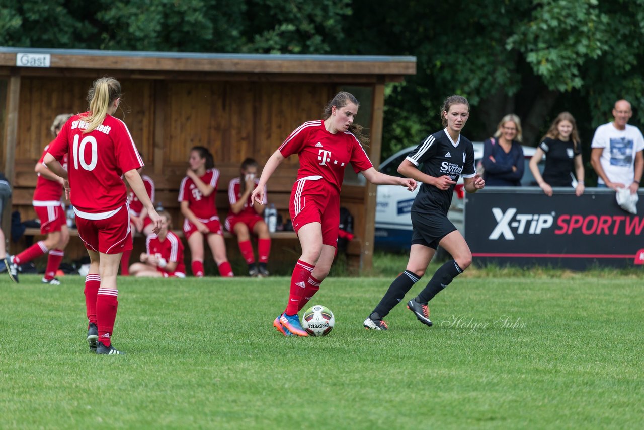 Bild 321 - Aufstiegsspiel SG Borgstedt/Brekendorf - SV Wahlstedt : Ergebnis: 1:4